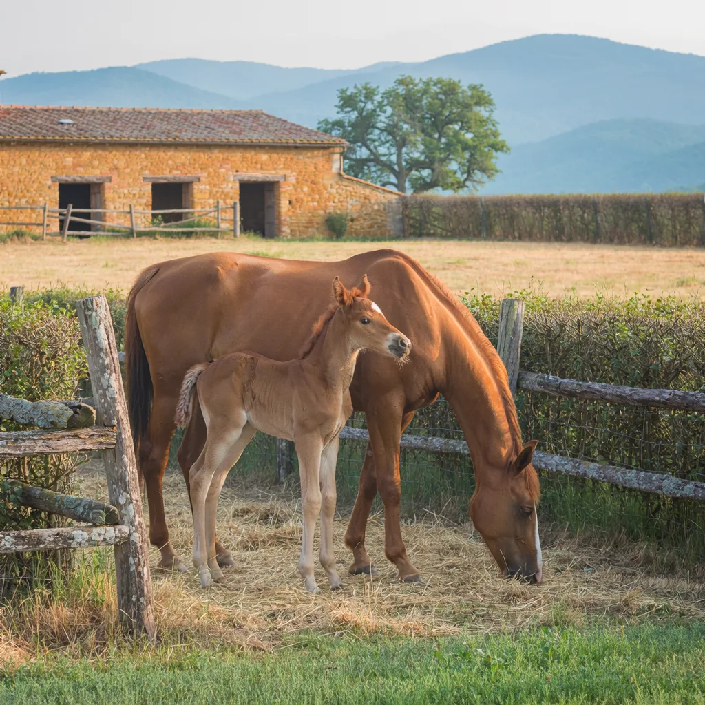 Élevage de chevaux, Les Écuries aux Fay, Montanges